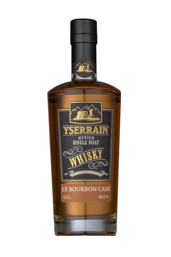 YSERRAIN® Munich Single Malt Whisky `Ex Bourbon Cask` 43,0 %